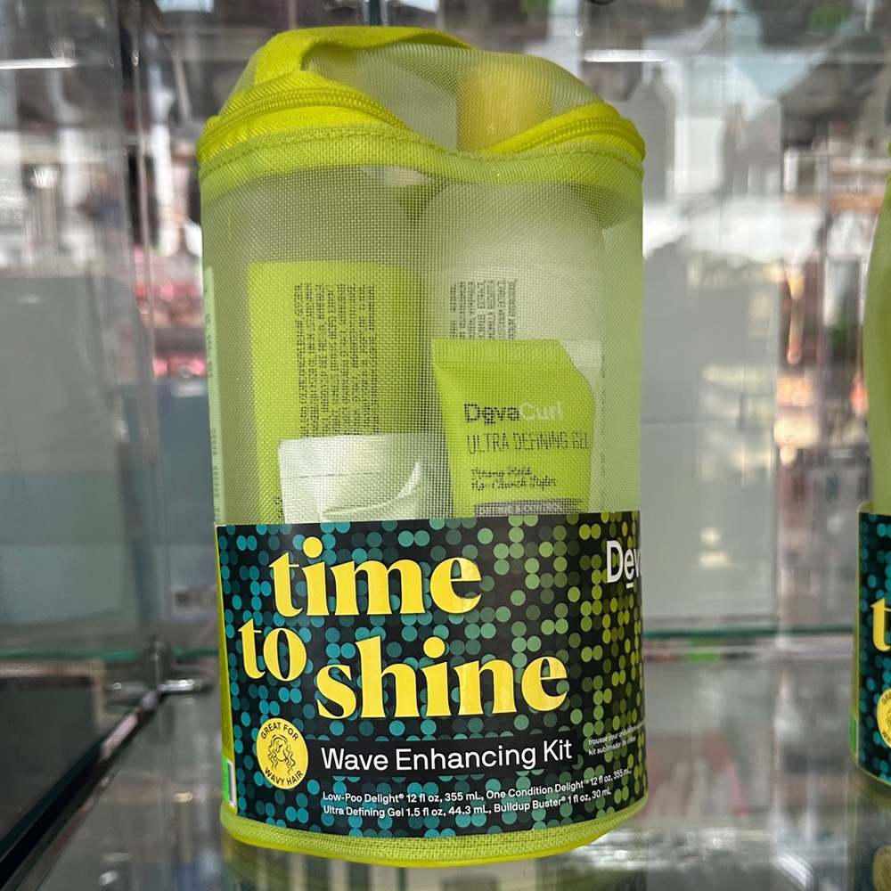 DevaCurl Time to Shine Wave Enhancing Kit - Yellow